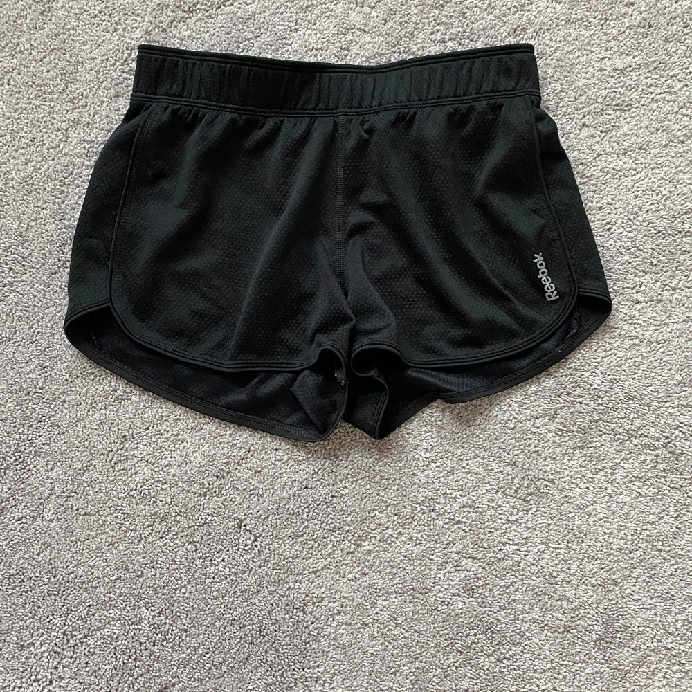 Black Athletic Reebok Shorts